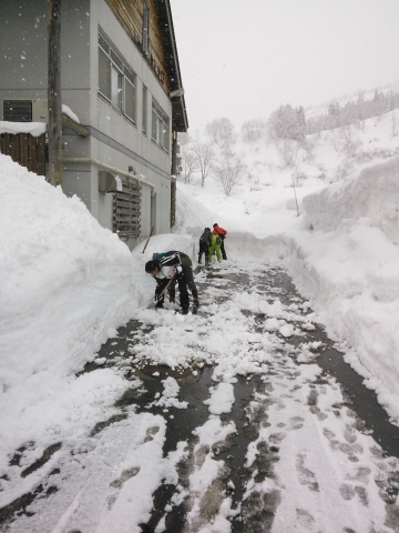 栄村支援除雪ボランティア