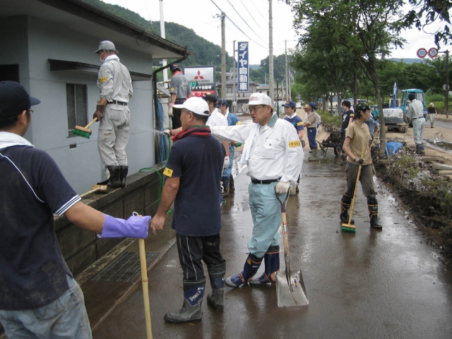 岡谷市・辰野町で災害支援ボランティア活動に参加！